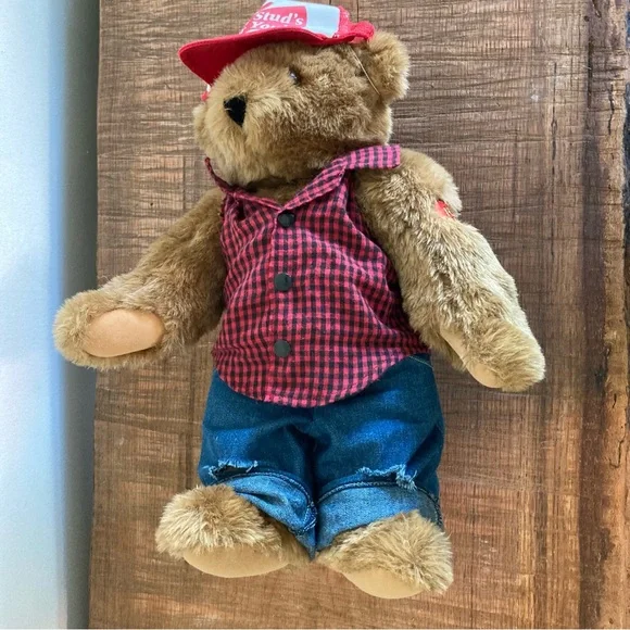 Hot Fur Ya Valentines Bear Vermont Teddy Bear Company Trucker 🐻 - Picture 3 of 12